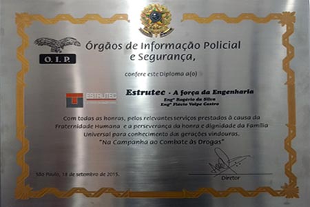 Premiação 3 - Estrutec Engenharia